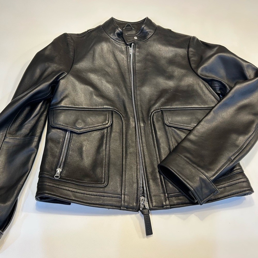 Derek Lam Black Leather Jacket